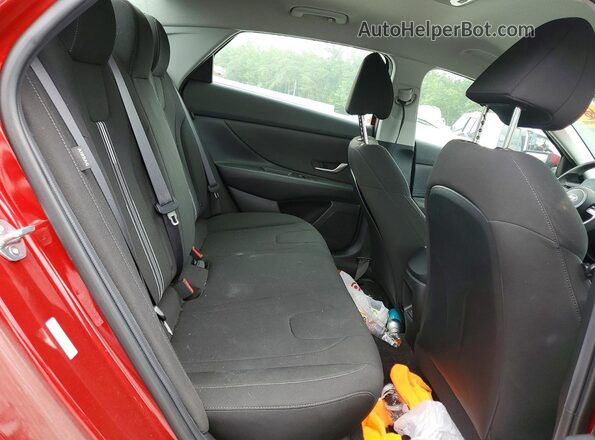 KMHLM4DG1RU712812 2024 HYUNDAI ELANTRA Red Rear seats view