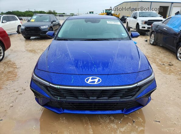 KMHLM4DG1RU797330 2024 HYUNDAI ELANTRA Blue წინა ხედი