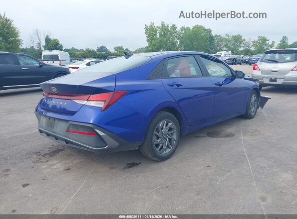 KMHLM4DG2RU661319 2024 HYUNDAI ELANTRA Синий Задняя правая четверть