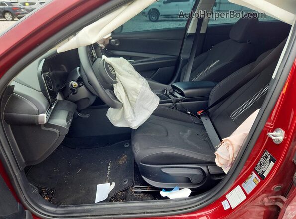 KMHLM4DG2RU662910 2024 HYUNDAI ELANTRA Red წინა სალონის ხედი