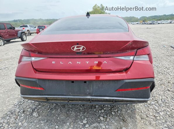KMHLM4DG2RU662910 2024 HYUNDAI ELANTRA Red უკანა ხედი