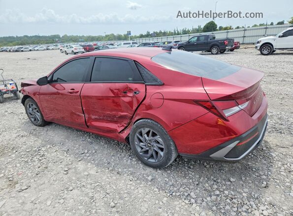 KMHLM4DG2RU662910 2024 HYUNDAI ELANTRA Red უკანა მარცხენა