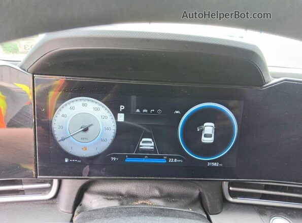 KMHLM4DG2RU703066 2024 HYUNDAI ELANTRA Серый Вид щитка приборов