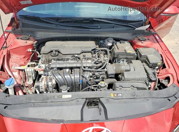 KMHLM4DG2RU779080 2024 HYUNDAI ELANTRA Red Սալոնի հետևի տեսք