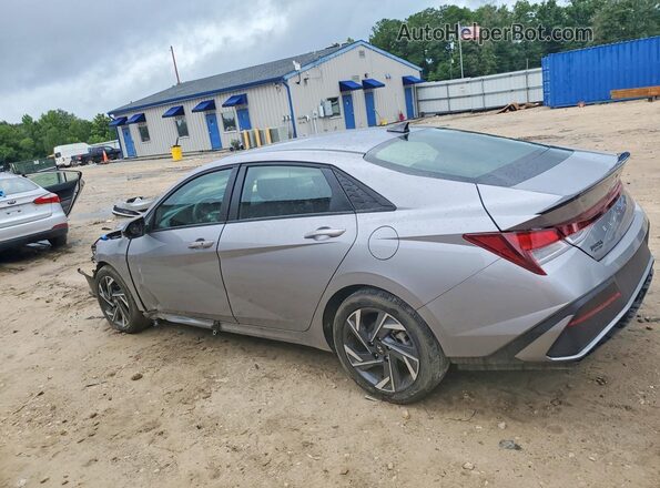 KMHLM4DG2SU074902 2025 HYUNDAI ELANTRA Silver Trasero izquierdo