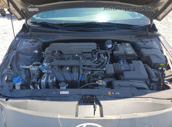KMHLM4DG2SU086998 2025 HYUNDAI ELANTRA Gray Rear interior view