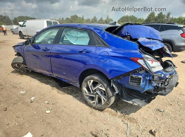 KMHLM4DG2SU876883 2025 HYUNDAI ELANTRA Blue 