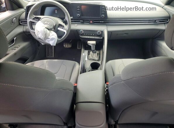 KMHLM4DG2SU964459 2025 HYUNDAI ELANTRA Gray Առջևի վահանակի տեսք