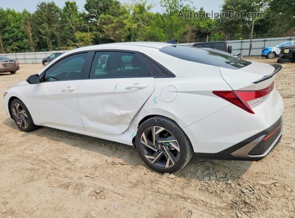 KMHLM4DG2SU984064 2025 HYUNDAI ELANTRA White Հետևի ձախ