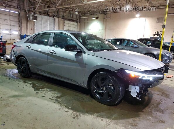 KMHLM4DG2TU122609 2026 HYUNDAI ELANTRA Silver Передня права чверть