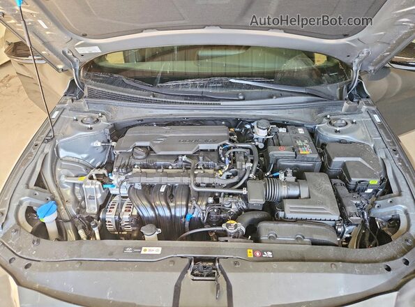 KMHLM4DG2TU253152 2026 HYUNDAI ELANTRA Gray Widok wnętrza z tyłu