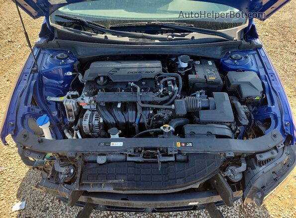 KMHLM4DG3RU701052 2024 HYUNDAI ELANTRA Blue უკანა სალონის ხედი