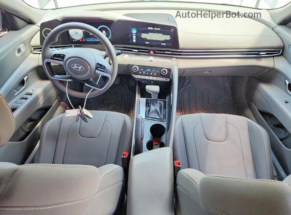 KMHLM4DG3RU815097 2024 HYUNDAI ELANTRA Gray Dashboard view