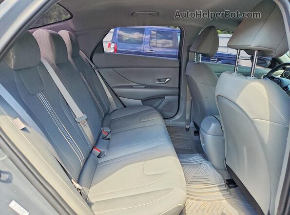 KMHLM4DG3RU815097 2024 HYUNDAI ELANTRA Gray Rear seats view