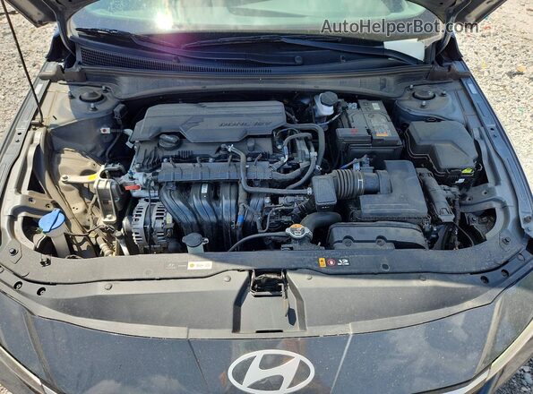 KMHLM4DG3RU815097 2024 HYUNDAI ELANTRA Gray Rear interior view