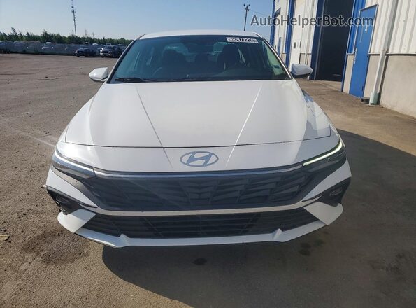 KMHLM4DG3SU034313 2025 HYUNDAI ELANTRA White Vista frontal