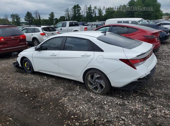KMHLM4DG3SU998670 2025 HYUNDAI ELANTRA White Tył lewy