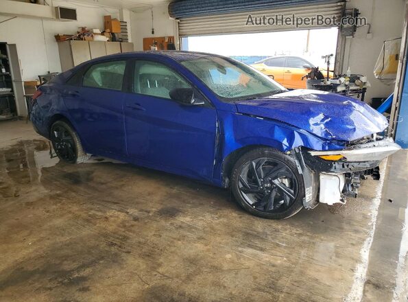 KMHLM4DG3TU149205 2026 HYUNDAI ELANTRA Blue Առջևի աջ