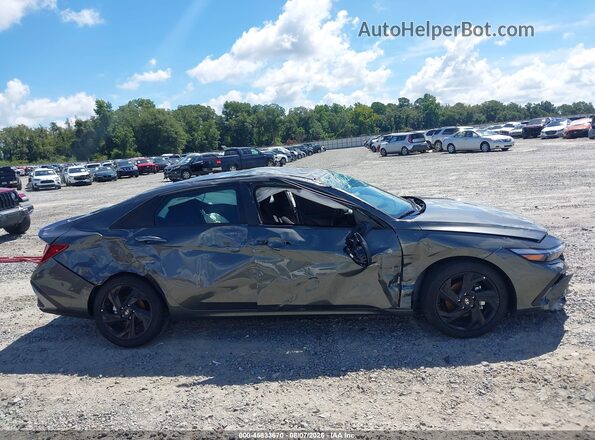 KMHLM4DG3TU204834 2026 HYUNDAI ELANTRA Gray Widok wnętrza z tyłu
