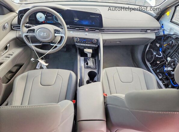 KMHLM4DG4RU736635 2024 HYUNDAI ELANTRA White Dashboard view