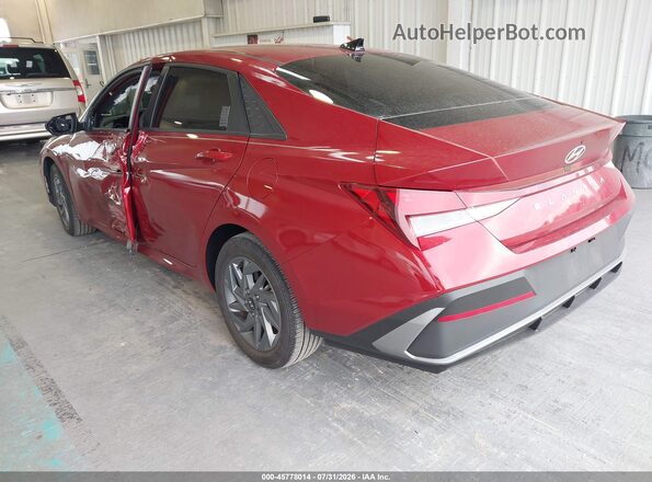 KMHLM4DG4RU830613 2024 HYUNDAI ELANTRA Бордовый Задняя левая четверть