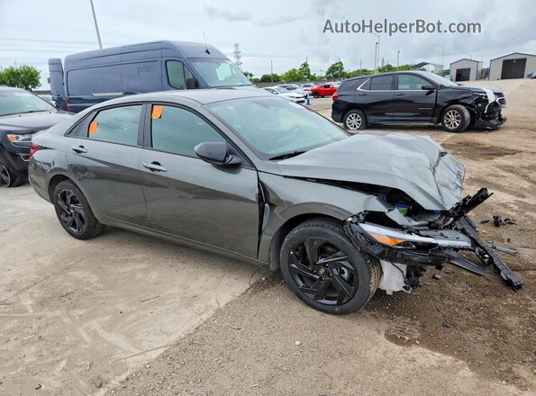 KMHLM4DG4TU115113 2026 HYUNDAI ELANTRA Gray Передня права чверть