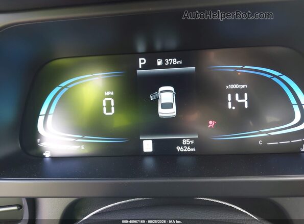 KMHLM4DG4TU212585 2026 HYUNDAI ELANTRA White Widok tylnych siedzeń