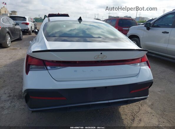 KMHLM4DG4TU212585 2026 HYUNDAI ELANTRA White 