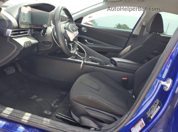 KMHLM4DG5RU656776 2024 HYUNDAI ELANTRA Blue Vista interior delantera