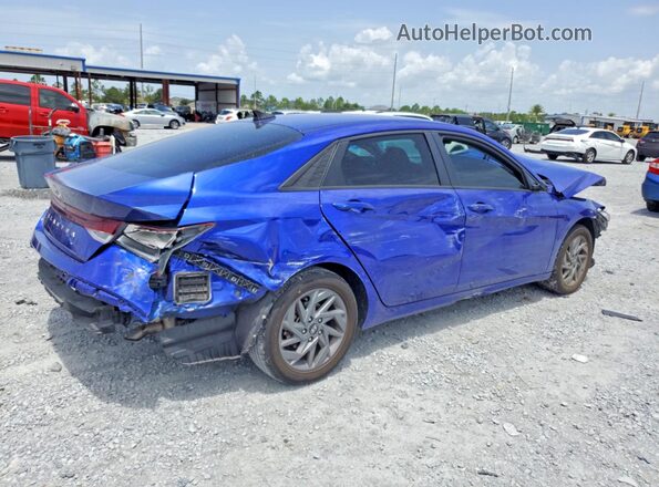 KMHLM4DG5RU656776 2024 HYUNDAI ELANTRA Blue Trasero derecho