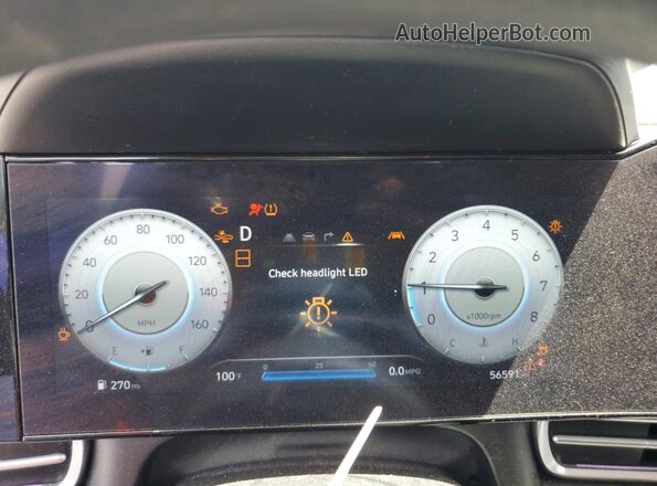 KMHLM4DG5RU656776 2024 HYUNDAI ELANTRA Blue Vista del cuadro de instrumentos