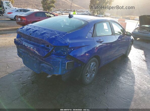 KMHLM4DG5RU712425 2024 HYUNDAI ELANTRA Blue Հետևի աջ