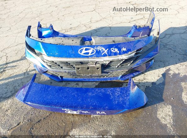 KMHLM4DG5RU712425 2024 HYUNDAI ELANTRA Blue Սարքավորումների վահանակի տեսք