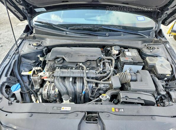 KMHLM4DG5RU786959 2024 HYUNDAI ELANTRA Black Սալոնի հետևի տեսք