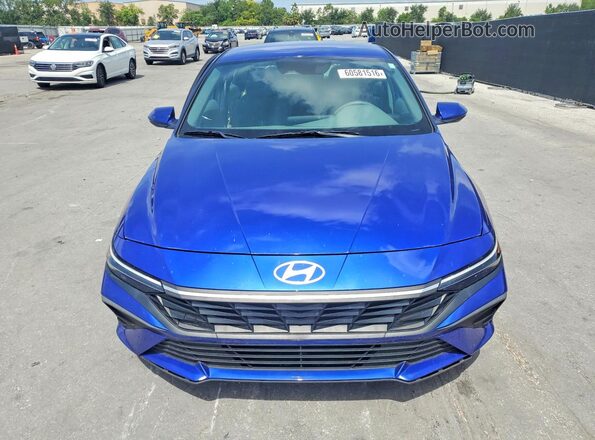 KMHLM4DG5RU797976 2024 HYUNDAI ELANTRA Blue Front view