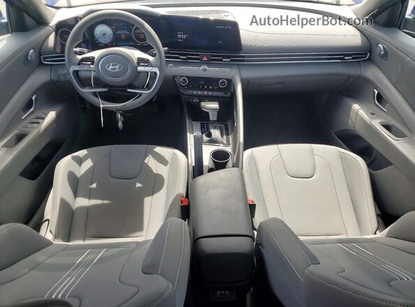 KMHLM4DG5RU797976 2024 HYUNDAI ELANTRA Blue Dashboard view
