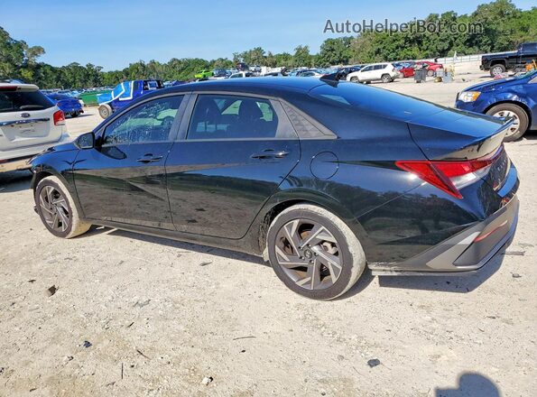 KMHLM4DG5SU049007 2025 HYUNDAI ELANTRA Black Rear left