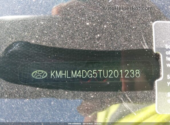 KMHLM4DG5TU201238 2026 HYUNDAI ELANTRA Gray Շարժիչի բաժամունքի տեսք