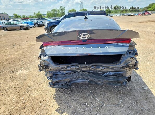 KMHLM4DG6RU676941 2024 HYUNDAI ELANTRA Gray Հետևի տեսք