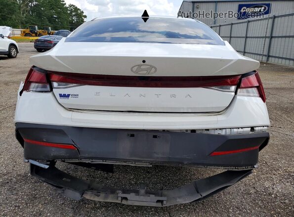 KMHLM4DG6RU728150 2024 HYUNDAI ELANTRA White Widok z tyłu