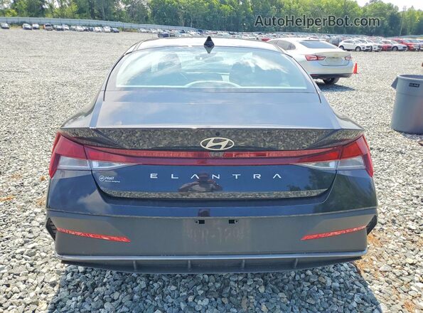 KMHLM4DG6RU802375 2024 HYUNDAI ELANTRA Черный Вид сзади