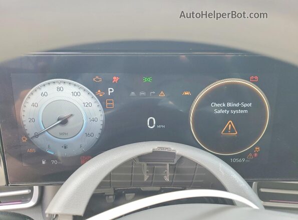 KMHLM4DG6RU802375 2024 HYUNDAI ELANTRA Черный Вид щитка приборов