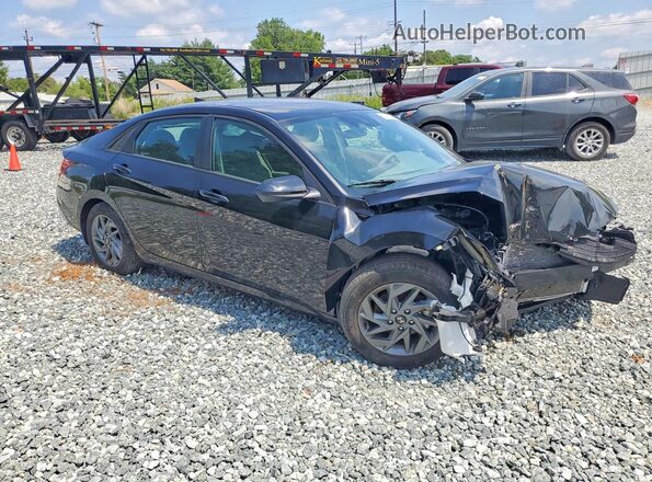 KMHLM4DG6RU802375 2024 HYUNDAI ELANTRA Черный Передняя правая четверть