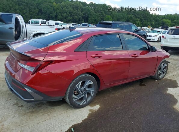 KMHLM4DG6SU071663 2025 HYUNDAI ELANTRA Red Tył prawy
