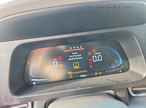 KMHLM4DG6TU143446 2026 HYUNDAI ELANTRA Red Instrument cluster view