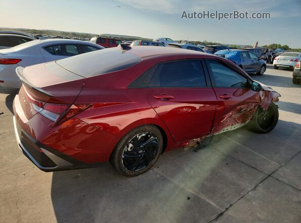 KMHLM4DG6TU143446 2026 HYUNDAI ELANTRA Red Rear right