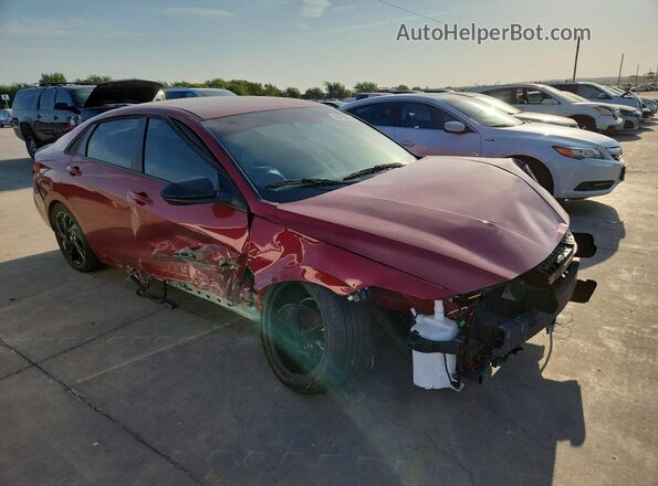 KMHLM4DG6TU143446 2026 HYUNDAI ELANTRA Red Front right