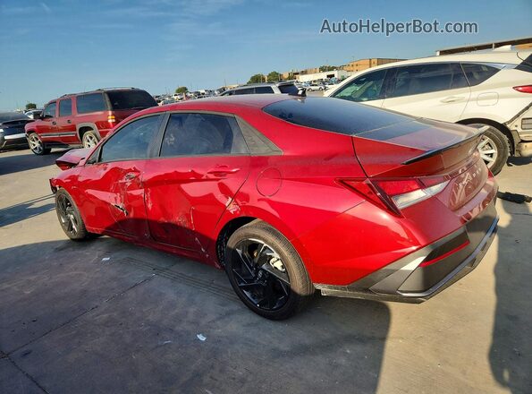 KMHLM4DG6TU143446 2026 HYUNDAI ELANTRA Red Rear left