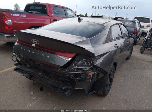 KMHLM4DG6TU168184 2026 HYUNDAI ELANTRA Серый Задняя правая четверть