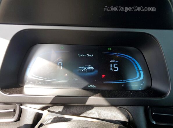 KMHLM4DG6TU218078 2026 HYUNDAI ELANTRA Gray Սարքավորումների վահանակի տեսք